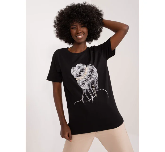 T shirt PM TS model 21192733 czarny - FPrice