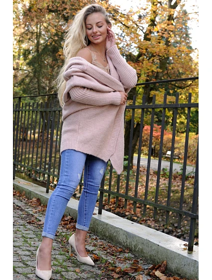 model 19562303 cardigan Dirty pink - Merribel model 19562303 cardigan Dirty pink - Merribel