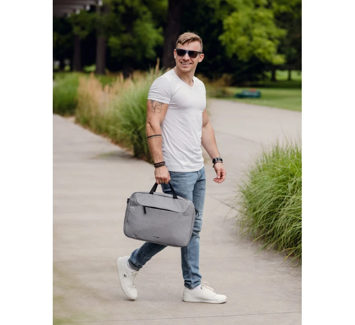Pánská taška na notebook Vuch Mailo Grey