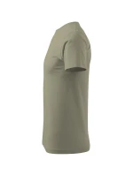 Heavy New tričko unisex světlá khaki