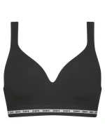 Dámská podprsenka D0DCP ICONS PADDED SEAMLESS BRA Černá - DIM
