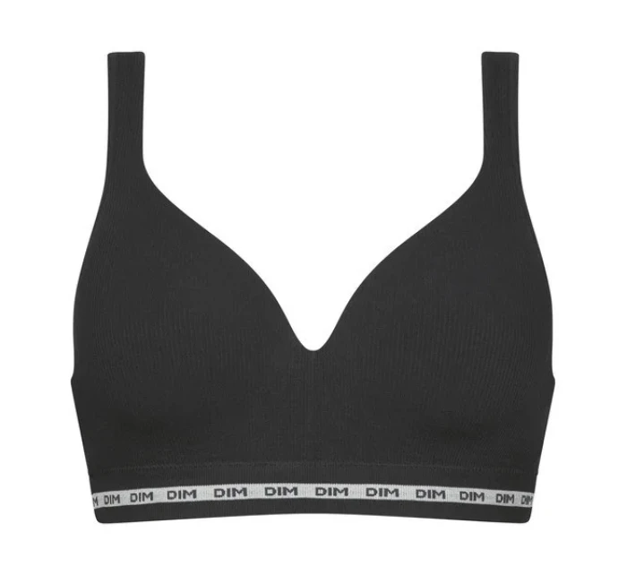 Dámská podprsenka D0DCP ICONS PADDED SEAMLESS BRA Černá - DIM