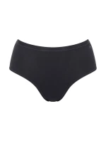 Dámské kalhotky GO Daily Cotton Midi 3P - BLACK - černé 0004 - SLOGGI Dámské kalhotky GO Daily Cotton Midi 3P - BLACK - černé 0004 - SLOGGI