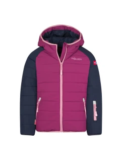 Dětská zateplená bunda Kids Snow Jacket PRO s kapucí pink model 21352032 - Trollkids