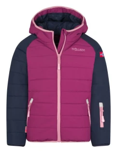 Dětská zateplená bunda Kids Snow Jacket PRO s kapucí pink model 21352032 - Trollkids