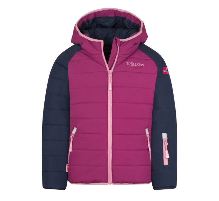Dětská zateplená bunda Kids Snow Jacket PRO s kapucí pink model 21352032 - Trollkids Dětská zateplená bunda Kids Snow Jacket PRO s kapucí pink model 21352032 - Trollkids