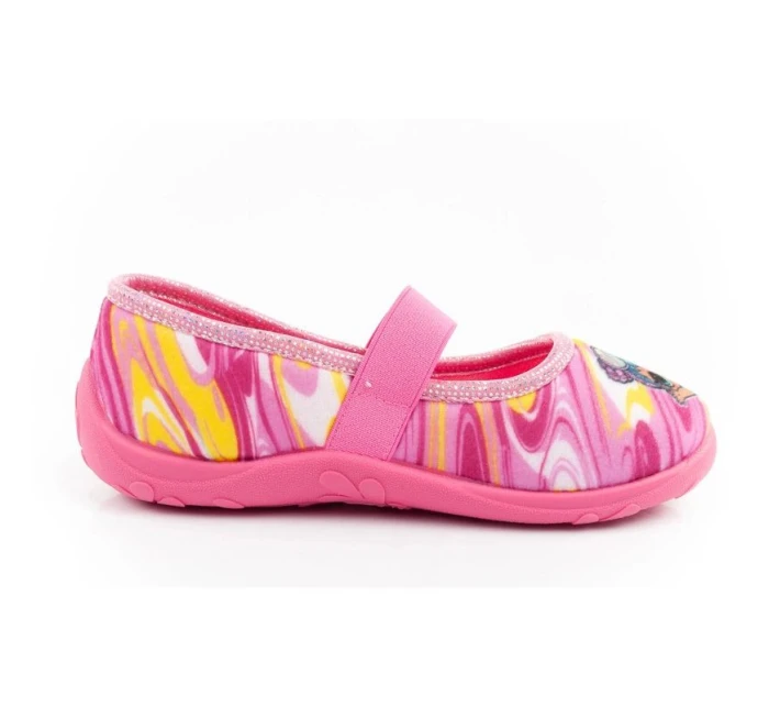 Leomil dětské boty baleríny papuče kapradiny pro dívky LOL