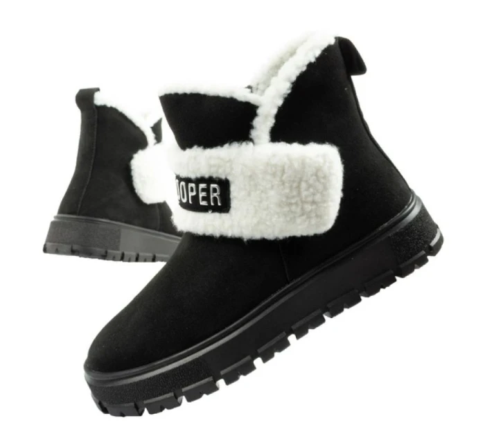 dámské zimní boty módní zateplené ovčí model 21406204 dámské - Lee Cooper