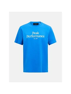 Pánské tričko PEAK PERFORMANCE M Original Tee, modrá barva