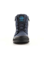 Dětská obuv Pampa Hi Lea Gusset Jr 52744-432 - Palladium Dětská obuv Pampa Hi Lea Gusset Jr 52744-432 - Palladium