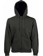 Fruit of the Loom Premium Hooded Sweat Jacket Mikina s kapucí 16.2034 charcoal Fruit of the Loom Premium Hooded Sweat Jacket Mikina s kapucí 16.2034 charcoal