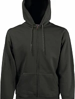 Fruit of the Loom Premium Hooded Sweat Jacket Mikina s kapucí 16.2034 charcoal