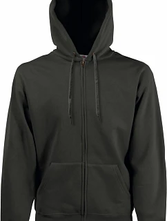 Fruit of the Loom Premium Hooded Sweat Jacket Mikina s kapucí 16.2034 charcoal