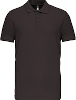Kariban K 239 Pánské elastické piqué polo 20.K239 dark grey