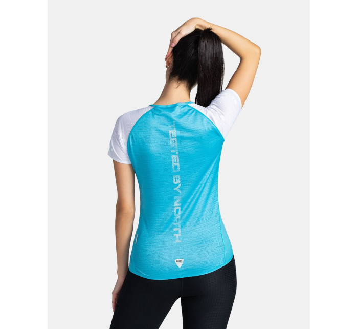 Dámské běžecké tričko FLORENI-W Modrá - Kilpi