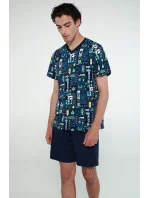 Vamp - Pyžamo s krátkými rukávy 20652 - Vamp Vamp - Pyžamo s krátkými rukávy 20652 - Vamp