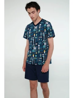 Vamp - Pyžamo s krátkými rukávy 20652 - Vamp