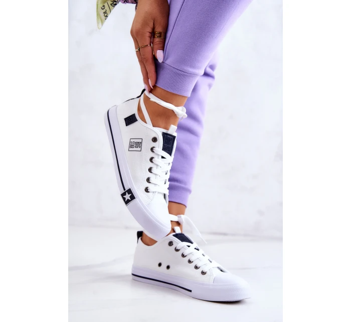 Klasické nízké tenisky Big Star JJ274255 Bílé