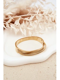 Dámský náramek ze nerezové oceli zlatý