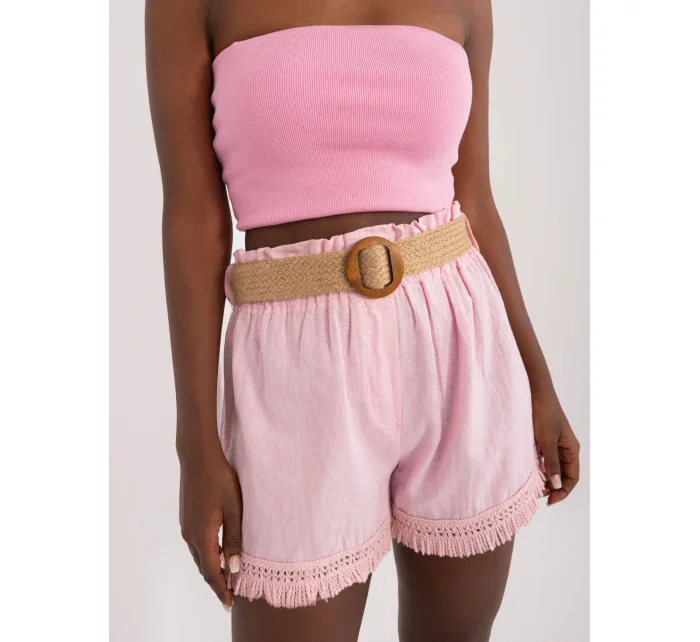 DHJ šortky SN 5536.34X světle růžová