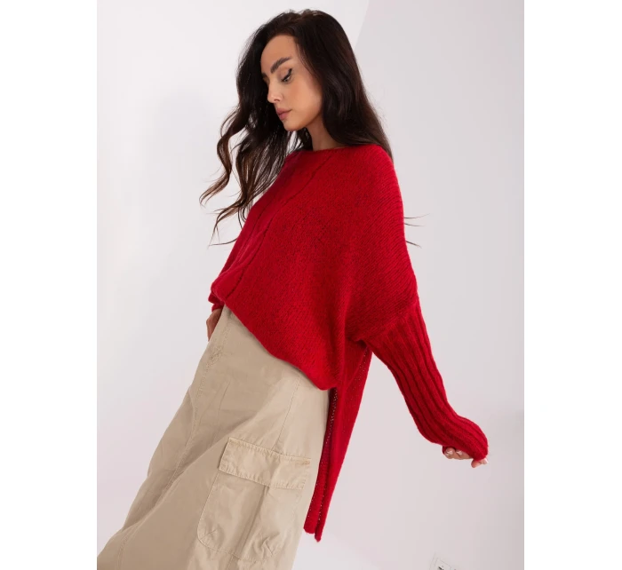 Jumper TW SW BI 559.45 tmavě červená