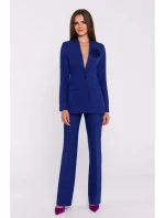 model 20502948 Květinové sako modré - STYLOVE