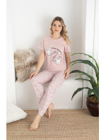 Dámské pyžamo model 19349775 růžové - Noviti