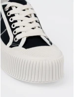 Trendy tenisky dámské černé platforma Trendy tenisky dámské černé platforma