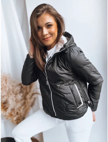 Dámská bunda FLUFFY černá FashionStreet TY3586