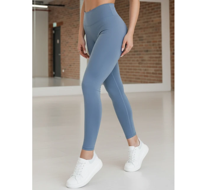 Dámské legíny s vysokým pasem ACTIVIS modré FashionStreet UY2600