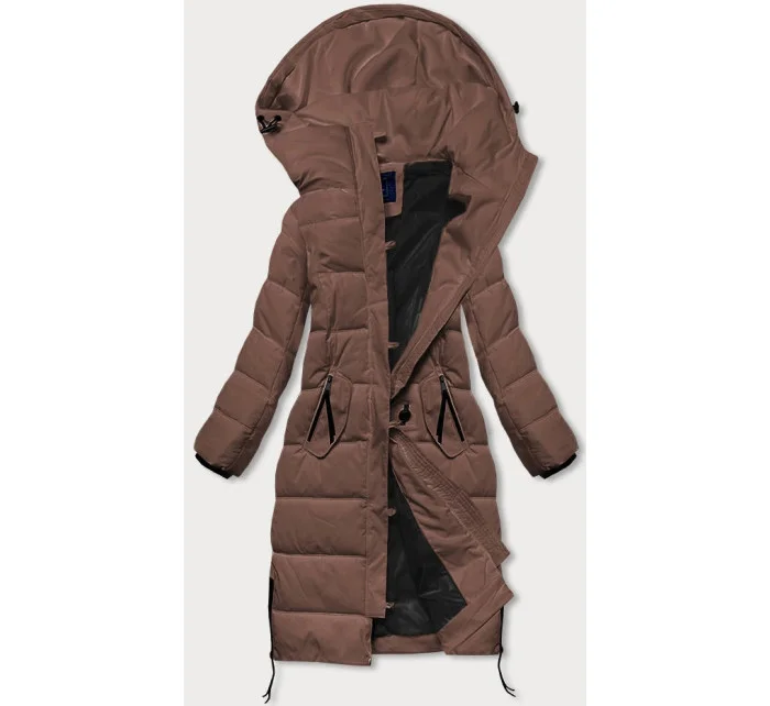 DŁUGA KURTKA ZIMOWA DAMSKA model 21245377 - Ann Gissy