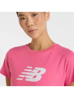 Tričko New Balance Sport Jersey s logem W WT43582DAB Tričko New Balance Sport Jersey s logem W WT43582DAB