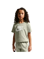 Dětské tričko Nike Sportswear, zelené, FZ5178 304