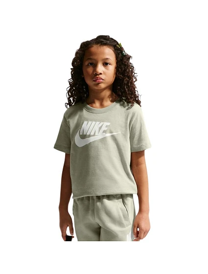 Dětské tričko Nike Sportswear, zelené, FZ5178 304