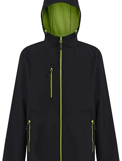 TRA 705 2vrstvá softshellová bunda "Navigate" model 22417578 black/lime green - Regatta