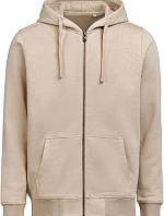 Untagged Movement OCS RCS Full Zip Hoodie Unisex mikina s kapucí z těžké bavlny 66.5010 latte