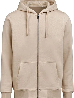 OCS RCS Full Zip Hoodie Unisex mikina s kapucí z těžké bavlny model 22466106 latte - Untagged Movement