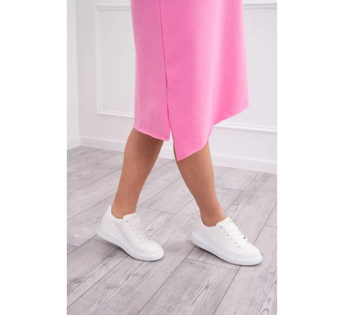 Sukienka oversize jasno różowa Sukienka oversize jasno różowa