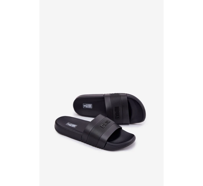 Lehké Pánské Sandály Big Star model 21694600 Tmavě Modré - Big Star Shoes Lehké Pánské Sandály Big Star model 21694600 Tmavě Modré - Big Star Shoes