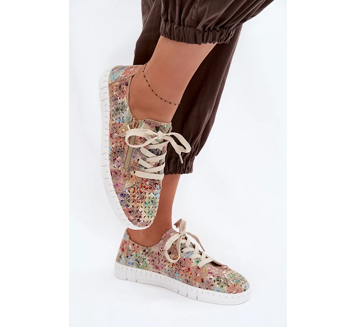 polobotky z přírodního semiše vícebarevné model 22095057 - EVENTO polobotky z přírodního semiše vícebarevné model 22095057 - EVENTO