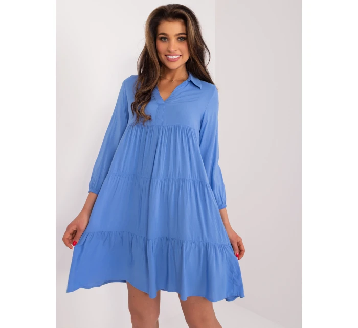Sukienka model 21426975 niebieski - FPrice