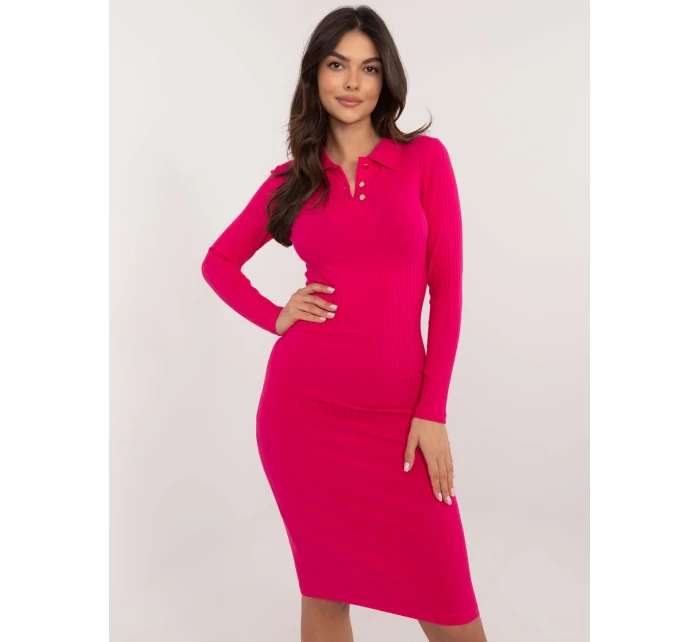 Šaty RV SK 10010.40 fuchsiová Šaty RV SK 10010.40 fuchsiová