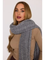 model 21417276 Pletená šála šedá - Moe