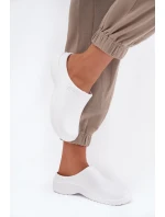 Dámské pěnové pantofle – bílé Parissa