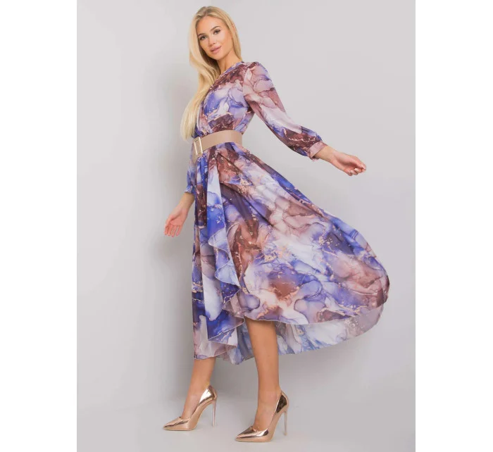 Dámské šaty LC SK 22K 3062 4.17P fialová - Pole&Pole