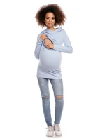 Těhotenská mikina model 84457 PeeKaBoo