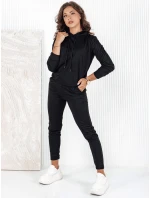 Dámský teplákový komplet MIGEL black FashionStreet AY1082 Dámský teplákový komplet MIGEL black FashionStreet AY1082