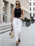 Dámský top bez rukávů basic black FashionStreet RY2916