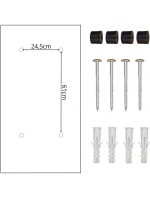 KURÝRNÍ POŠTOVNÍ SCHRÁNKA 2V1 STOJÍCÍ 38X41X102CM 1068749 KURÝRNÍ POŠTOVNÍ SCHRÁNKA 2V1 STOJÍCÍ 38X41X102CM 1068749