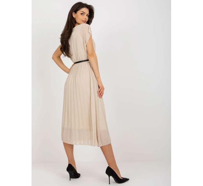 Šaty DHJ SK  béžová model 18426570 - FPrice